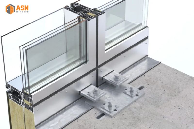 Mặt dựng hệ Unitized