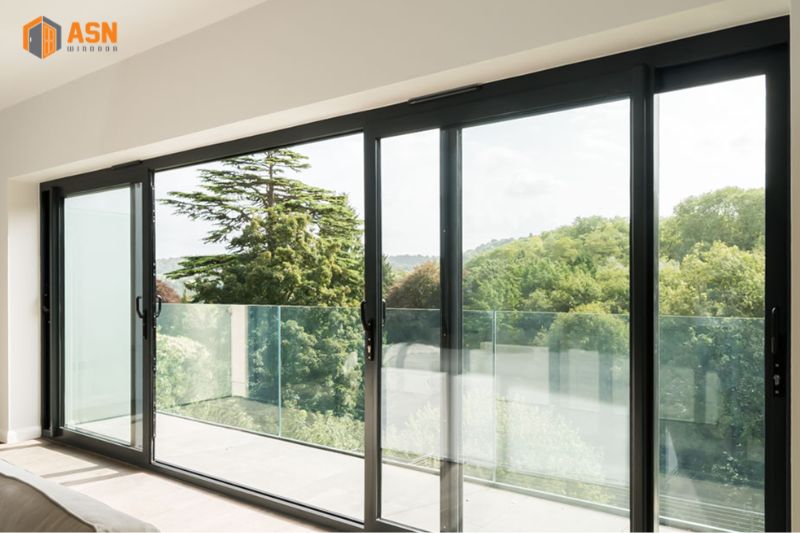 mẫu cửa chính 4 cánh đẹp