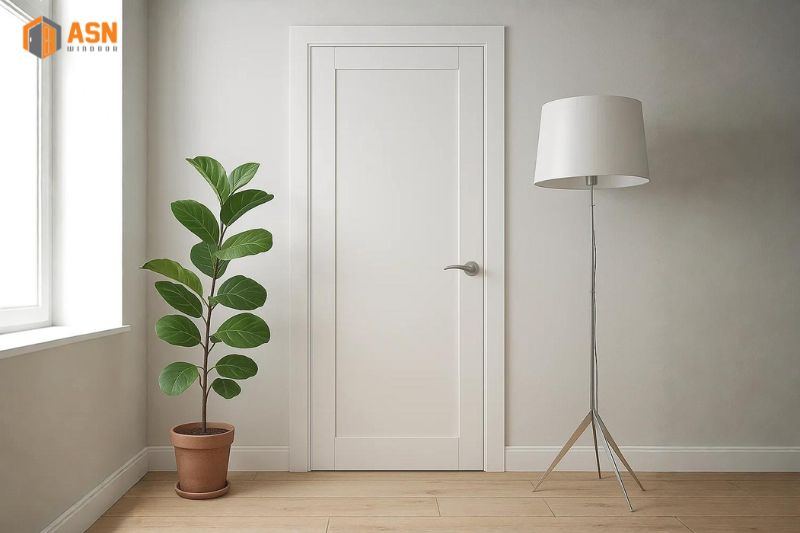 Mẫu cửa đi 1 cánh nhôm Xingfa