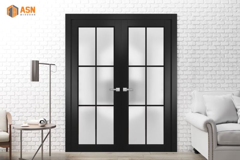 Mẫu cửa nhôm 2 cánh đẹp nhất