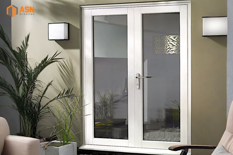 Mẫu cửa nhôm 2 cánh đẹp nhất