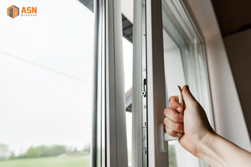 Mẫu cửa sổ nhôm Xingfa 2 cánh đẹp