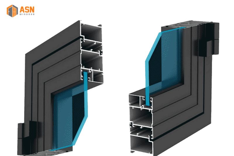 cửa 4 cánh xingfa